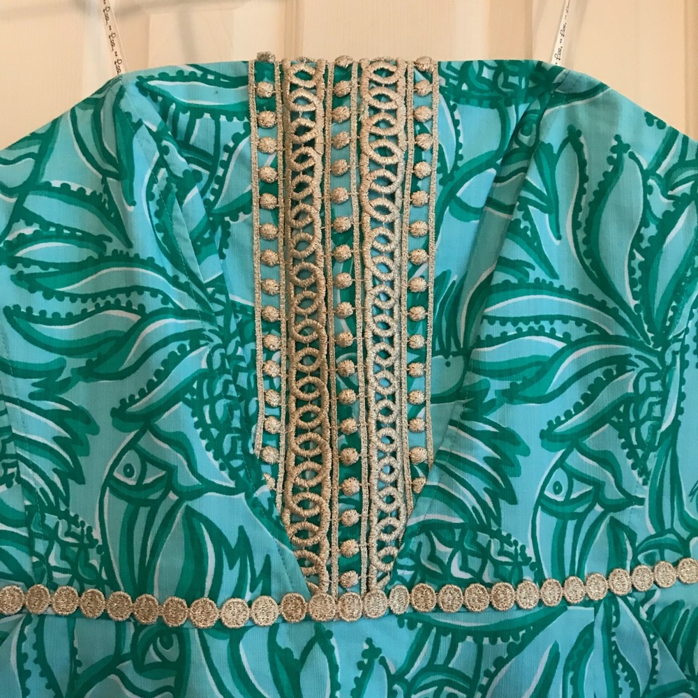 Lilly Pulitzer Strapless Dress - Picture 2 of 7